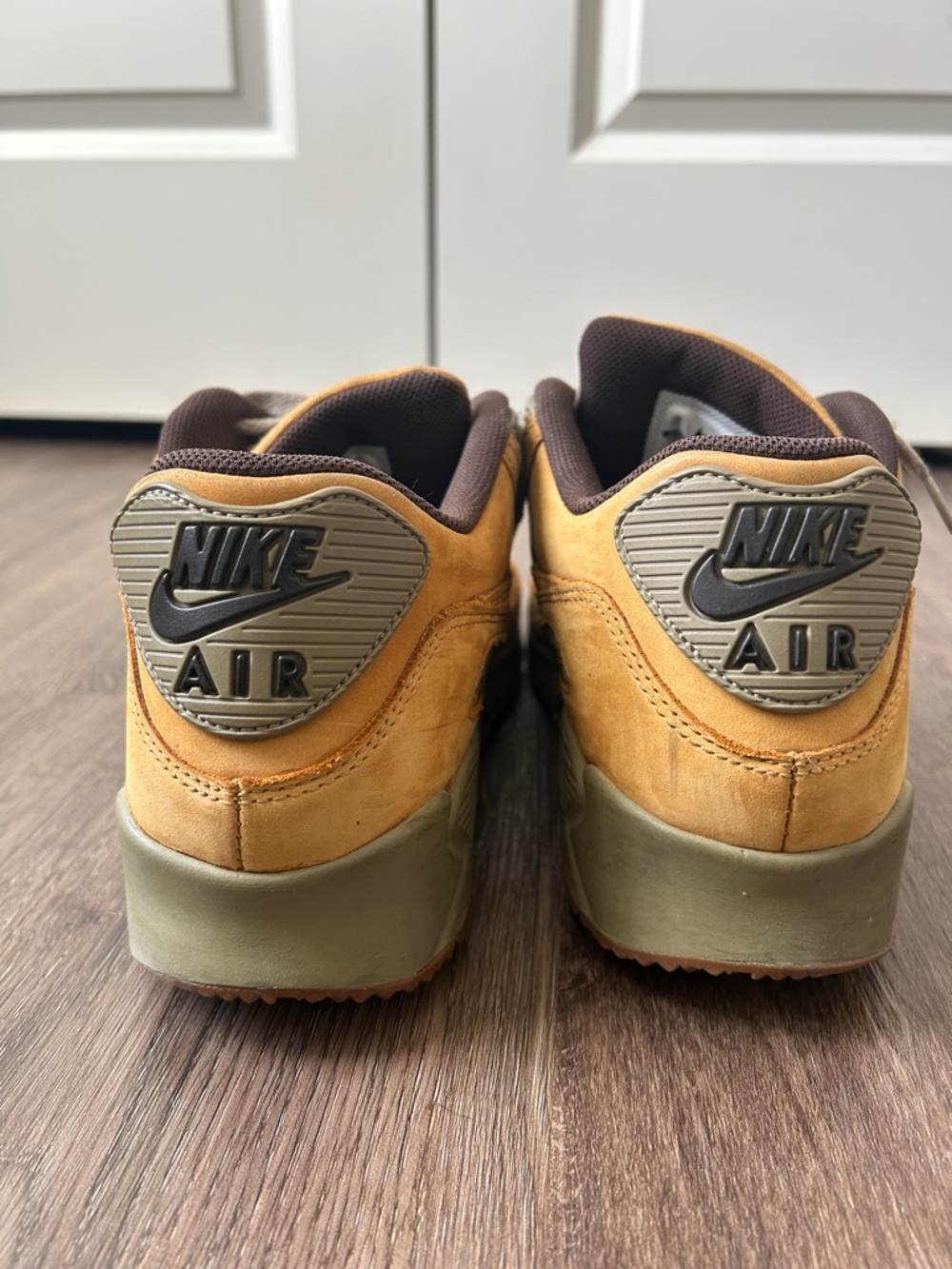 Nike Air Max 90 Wheat Flax Size 9 Men’s Brown Tan Sneakers No Box